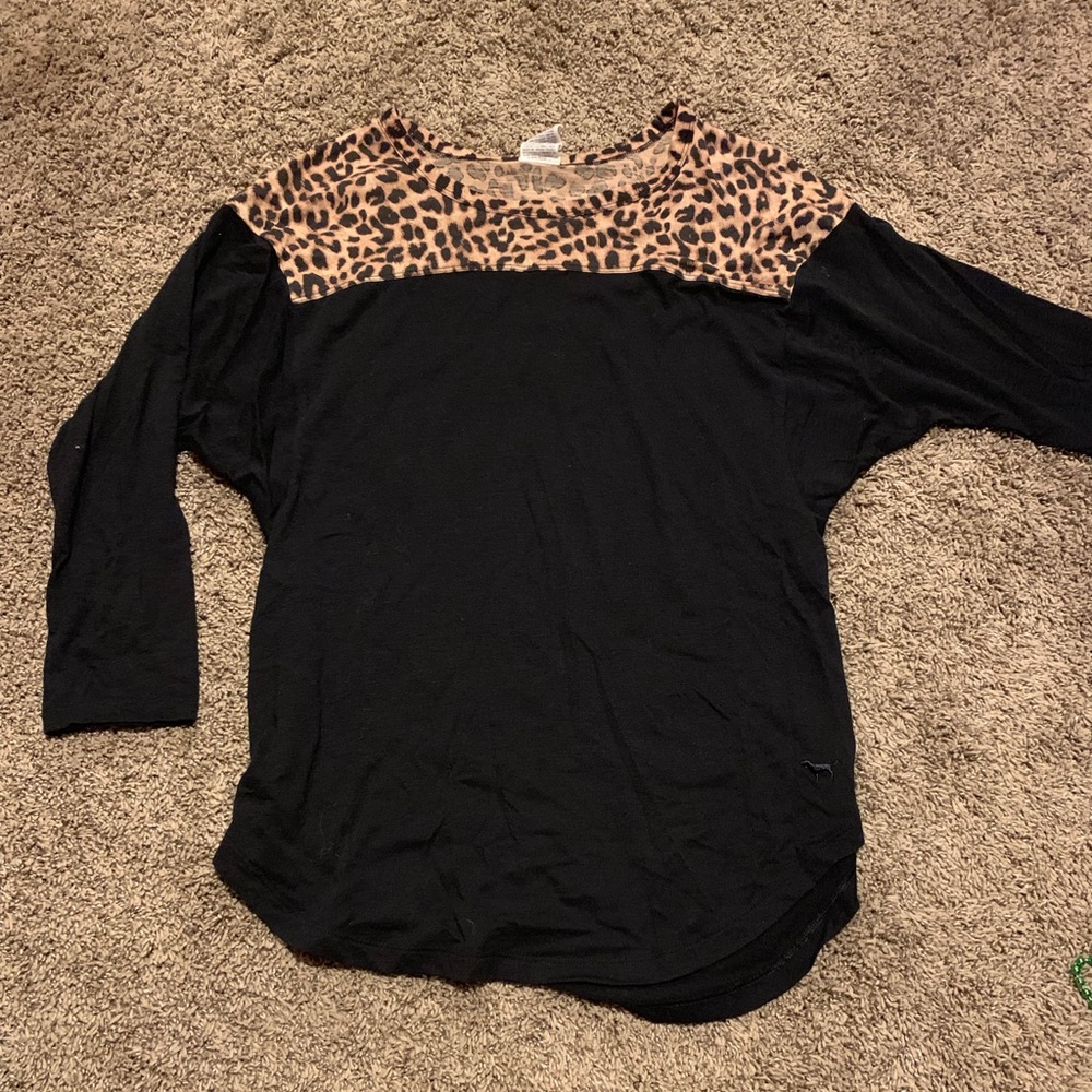 PINK by Victoria Secret leopard top